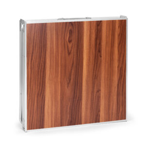 Stovyklavimo stalas, sulankstomas stovyklavimo stalas, rudas 180x60 cm stalviršis, MultiGarden - Image 6