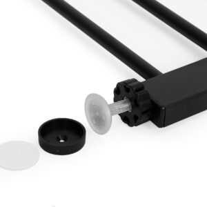 Apsauginiai varteliai, 74-100 cm, laiptams ir durims, metalas ir medis, papildomos sekcijos, ECOTOYS - Image 6