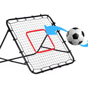 Futbolo atšokimo sienelė treniruočių vartai kamuolio grąžinimo treniruoklis 100x100 cm, MOVEPRO - Image 6