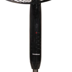 Pastatomas grindų ventiliatorius 45W – 3 režimai, 5 mentės, laikmatis, nuotolinio valdymo pultas - Image 6