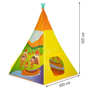 Vaikiška žaidimų palapinė indiškas tipis vigvamas IPLAY - Image 6
