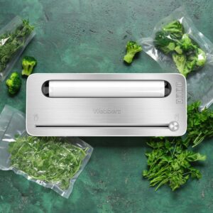 Vakuuminis maisto pakavimo aparatas 120W priedai baltas - Image 6