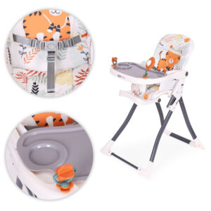 Sulankstoma maitinimo kėdutė su žaislais ECOTOYS - Image 6