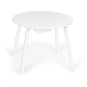 Baltas vaikiškas stalas su dviem kėdėmis, vaikiškų baldų komplektas Ecotoys - Image 6
