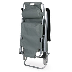 Sodo paplūdimio gultas, sulankstomas 2-in-1, pilkas, MultiGarden - Image 6