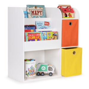 Medinė lentyna vaikams, vaikiška spintelė su skyreliais ECOTOYS - Image 6