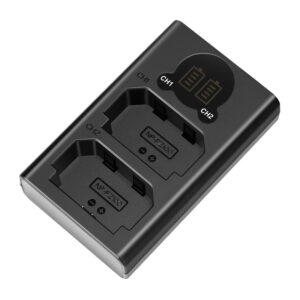 NEEWER DL-FZ100 Dual Battery Charger for NP-FZ100-S Batteries - Image 2