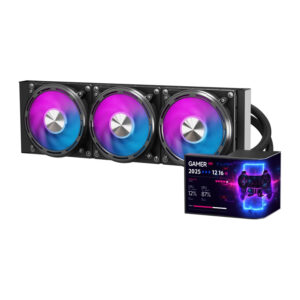 DarkFlash UV360 CPU Cooler juodos spalvos - Image 2