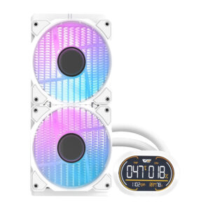Darkflash DH240D v2 CPU Cooler baltos spalvos - Image 3