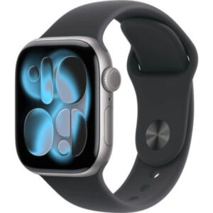 Išmanusis laikrodis Apple Watch Series 11 (2025) GPS 42mm Space Grey Aluminium Case with Sport Band S/M - Black