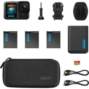 GoPro Hero 13 Camera black Extended Power Bundle  GO-CHDRB-134-RW