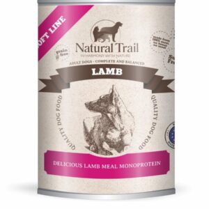 NATURAL TRAIL Lamb Soft Line - drėgnas ėdalas šunims - 800g