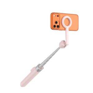 TECH-PROTECT L10S MAGSAFE BLUETOOTH ASMENUKIŲ LAZDOS TRIKOJIS ROŽINIS/PILKAS - Image 5