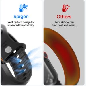 SPIGEN LIQUID AIR PRO & GRŪDINTAS STIKLAS APPLE WATCH ULTRA 1 / 2 / 3 (49 MM) JUODAS - Image 6