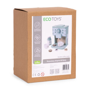 Medinis kavos aparatas vaikams, baristos rinkinys, 8 dalys, ECOTOYS - Image 7