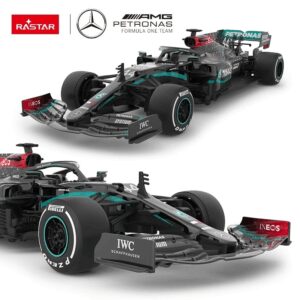 Nuotoliniu būdu valdomas automobilis Mercedes-AMG F1 W11 EQ Performance R/C, mastelis 1:18, Rastar 98500 - Image 7