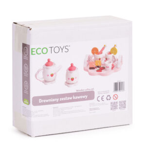 Medinis arbatos rinkinys arbatinukas puodeliai 14 dalių ECOTOYS - Image 7