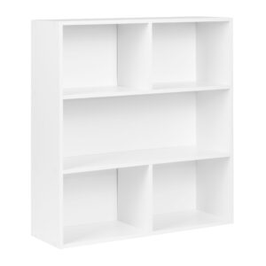 Moderni pastatoma lentyna svetainei ir miegamajam, 3 lygių, balta, ModernHome - Image 7