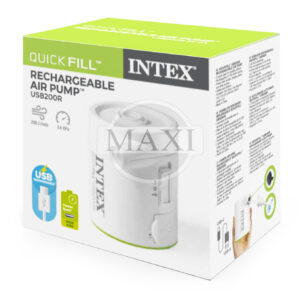 Elektrinė greito pripūtimo pompa, maitinama per USB-A 5V/2A, 2 antgaliai, INTEX 66637 - Image 7