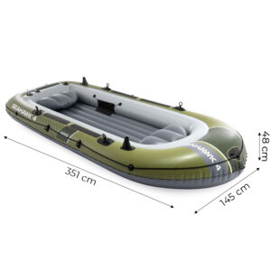 Pripučiama valtis Seahawk 4, skirta 4 asmenims, su pompa ir 2 irklais, INTEX 66334 - Image 7