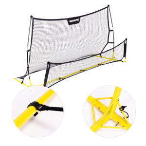 Dvipusis futbolo treniruoklis „Rebounder“ šaudymo į vartus pratyboms 220x120 cm, MOVEPRO - Image 7
