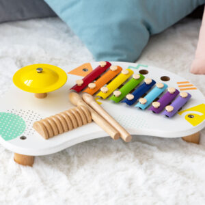 Muzikinis stalas su instrumentais, cimbolais +18m ECOTOYS - Image 7