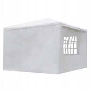 Sodo komercinė pavėsinė-palapinė, 3x3 m, 4 sienos, balta, MultiGarden - Image 7