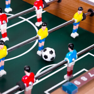 Stalo futbolas 69x35 cm medinis stalo futbolo žaidimas, ECOTOYS - Image 7