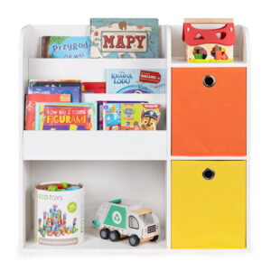 Medinė lentyna vaikams, vaikiška spintelė su skyreliais ECOTOYS - Image 7