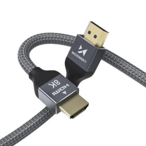 Wozinsky HDMI 2.1 Cable 8K 60 Hz 48 Gbps / 4K 120 Hz / 2K 144 Hz 2 m Silver (WHDMI-20) - Image 8