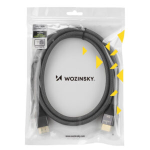 Wozinsky HDMI 2.1 Cable 8K 60 Hz 48 Gbps / 4K 120 Hz / 2K 144 Hz 2 m Silver (WHDMI-20) - Image 7