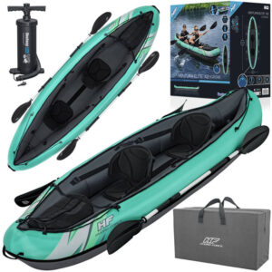 Bestway 2 vietų pripučiama valtis baidarė Ventura Elite X2 Hydro Force su irklais 65052