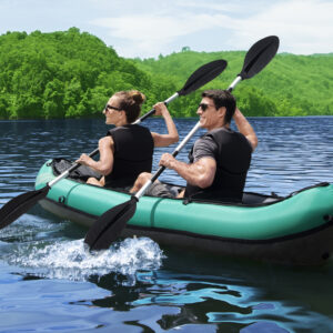 Bestway 2 vietų pripučiama valtis baidarė Ventura Elite X2 Hydro Force su irklais 65052 - Image 3