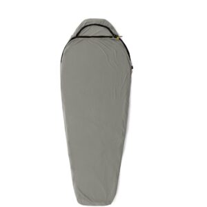 „SEA TO SUMMIT Reactor Lightweight Liner Long“ miegmaišio įklotas, švino spalvos