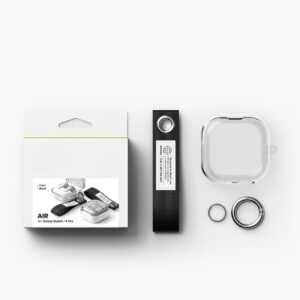 Ringke Air Samsung Galaxy Buds 4 / 4 Pro skaidrus/juodos spalvos - Image 7
