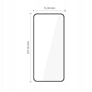 GRŪDINTAS STIKLAS Tech-Protect GLASS FIT+ 2-PACK MOTOROLA EDGE 70 5G BLACK - Image 7