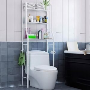 Aukšta vonios kambario WC lentyna virš klozeto, 3 pakopų, aliuminio rėmas - Image 8