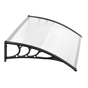 Durų stogelis 100x80 cm polikarbonatinė stogo danga MultiGarden - Image 8