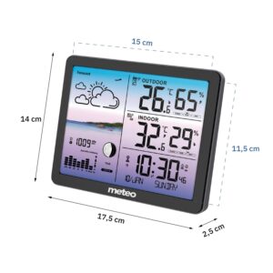 METEO SP107 orų stotelė, juoda - Image 8