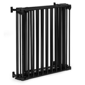Apsauginiai varteliai vaikams ir naminiams gyvūnams, 5 segmentai, 60 cm, metaliniai, juodi, ECOTOYS - Image 8