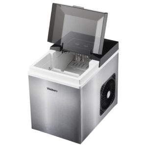 Buitinis ledo gaminimo aparatas kubeliams ir smulkintam ledui 10 kg 165W WEBBER - Image 8