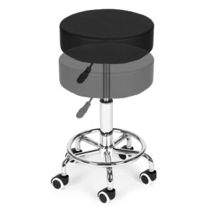 Pasukama kosmetinė medicininė kėdė su reguliuojamu aukščiu, juoda, ModernHome - Image 8