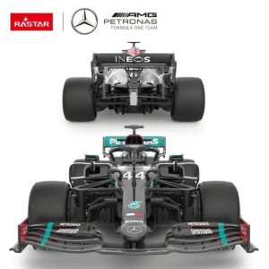 Nuotoliniu būdu valdomas automobilis Mercedes-AMG F1 W11 EQ Performance R/C, mastelis 1:18, Rastar 98500 - Image 8