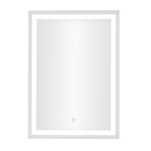 LED vonios veidrodis, montuojamas ant sienos, 50x70 cm, 3 spalvų, jutiklinis jungiklis, ModernHome - Image 8