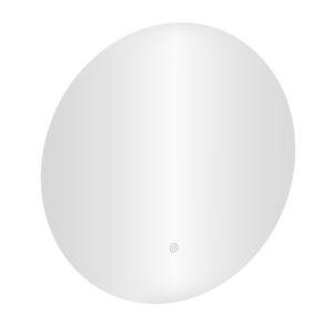 Apvalus LED vonios veidrodis, montuojamas ant sienos, 60 cm, 3 spalvų, jutiklinis jungiklis ModernHome - Image 8