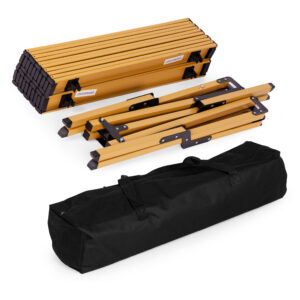 Sulankstomas stovyklavimo stalas 120x60 cm su nešiojimo krepšiu, MultiGarden - Image 8