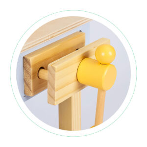 Medinis įrankių dirbtuvės rinkinys su 47 dalimis, ECOTOYS - Image 8