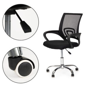 Ergonominė biuro kėdė su pasukamu mechanizmu ModernHome - Image 8