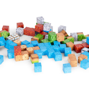 Magnetinių konstruktorių rinkinys vaikams, 87 detalės, kaladėlės - Image 8