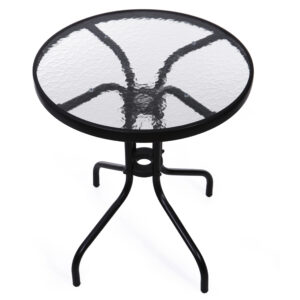Sodo stalas 60cm grūdinto stiklo stalas sodui terasai balkonui MultiGarden - Image 8